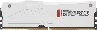 Память DDR5 32GB 6000MHz Kingston KF560C36BWEA-32 Fury Beast White Expo RGB RTL Gaming PC5-48000 CL36 DIMM 288-pin 1.35В dual rank с радиатором Ret