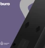 Сетевой фильтр Buro 600SH-16-3-B 3м (6 розеток) черный (коробка)