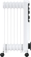 Радиатор масляный Royal Clima GUARDA ROR-GU7-1500M 1500Вт белый/серый
