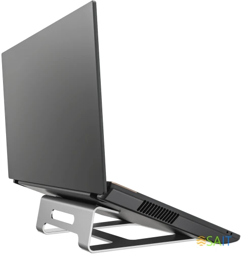 Подставка для ноутбука Cactus CS-NB-AL 15.4" 235x235 серебристый