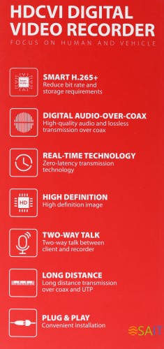 Видеорегистратор Dahua DH-XVR5108HS-I3