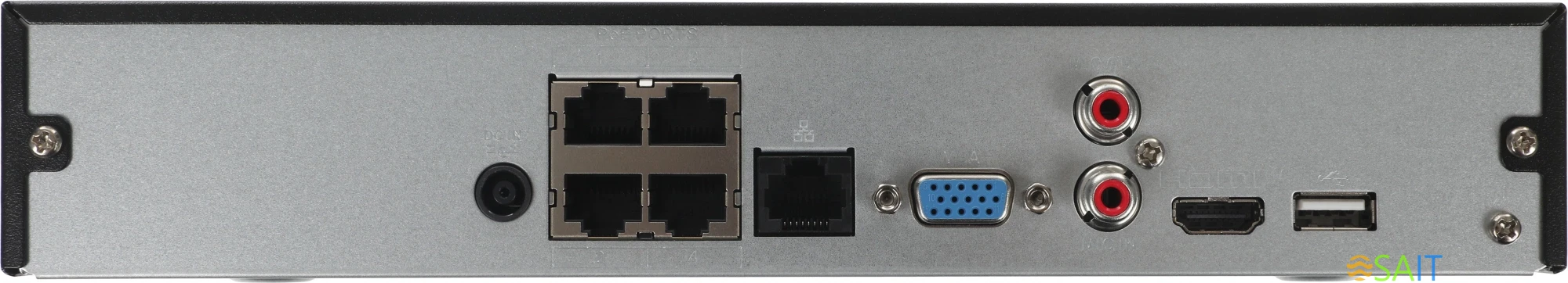 Видеорегистратор Dahua DHI-NVR1104HS-P-S3/H