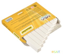 Мел белый Silwerhof 882085-09 Солнечная коллекция (9шт) картон.кор.