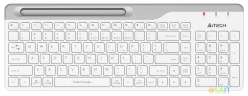Клавиатура A4Tech Fstyler FBK25 белый/серый USB беспроводная BT/Radio slim Multimedia