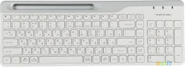 Клавиатура A4Tech Fstyler FBK25 белый/серый USB беспроводная BT/Radio slim Multimedia