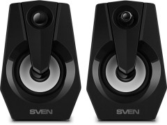 Колонки Sven 370 2.0 черный 6Вт