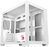 Корпус Bloody BD-CC108 белый без БП mATX 9x120mm 2xUSB3.0 audio bott PSU