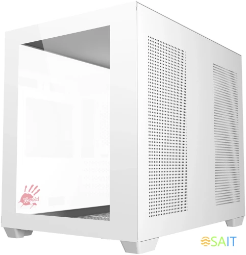 Корпус Bloody BD-CC108 белый без БП mATX 9x120mm 2xUSB3.0 audio bott PSU