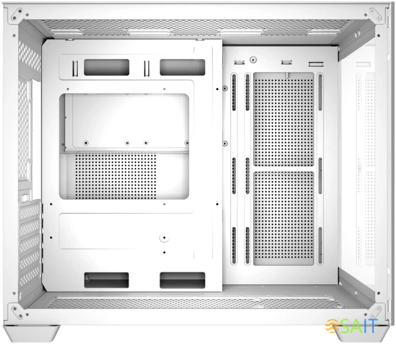 Корпус Bloody BD-CC108 белый без БП mATX 9x120mm 2xUSB3.0 audio bott PSU