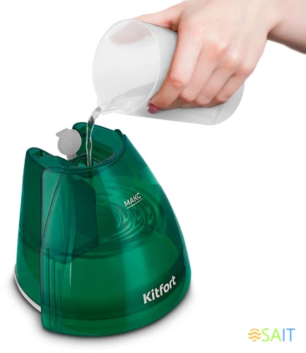 Отпариватель ручной Kitfort КТ-9243 1750Вт зеленый