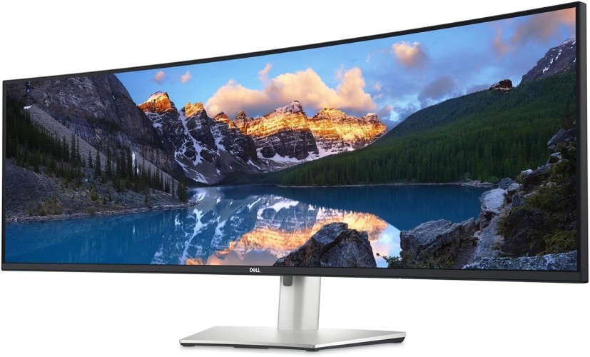 Монитор Dell 49" UltraSharp U4924DW черный IPS LED 32:9 HDMI M/M матовая HAS Piv 350cd 178гр/178гр 5120x1440 60Hz DP UHD USB 16.3кг
