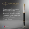 Ручка перьев. Parker 51 Premium (CW2169030) Black St.Steel GT F сталь нержавеющая подар.кор.