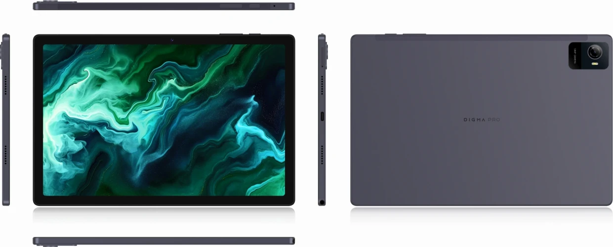 Планшет Digma Pro Wave T615 (1.8) 8C RAM6Gb ROM128Gb 10.5" In-Cell 1920x1200 4G Android 15 серый 13Mpix 5Mpix BT WiFi microSD 1Tb 7000mAh 94hrs