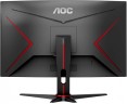 Монитор AOC 23.6" Gaming C24G2AE черный/красный VA LED 16:9 HDMI M/M матовая 250cd 178гр/178гр 1920x1080 165Hz FreeSync Premium VGA DP FHD 3.84кг