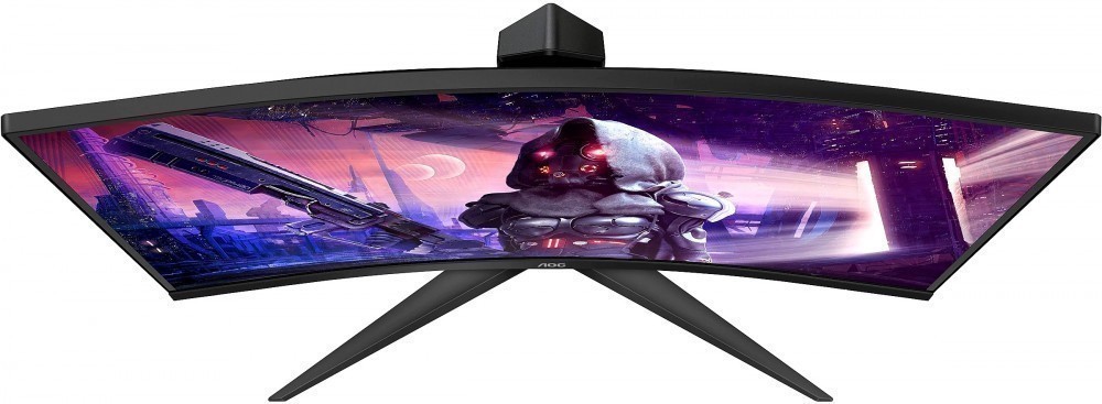 Монитор AOC 23.6" Gaming C24G2AE черный/красный VA LED 16:9 HDMI M/M матовая 250cd 178гр/178гр 1920x1080 165Hz FreeSync Premium VGA DP FHD 3.84кг