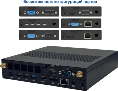 Неттоп IRU 310H6ITF i5 13400 (2.5) 16Gb SSD512Gb UHDG 730 Windows 11 Pro GbitEth WiFi BT 90W черный (2122066)