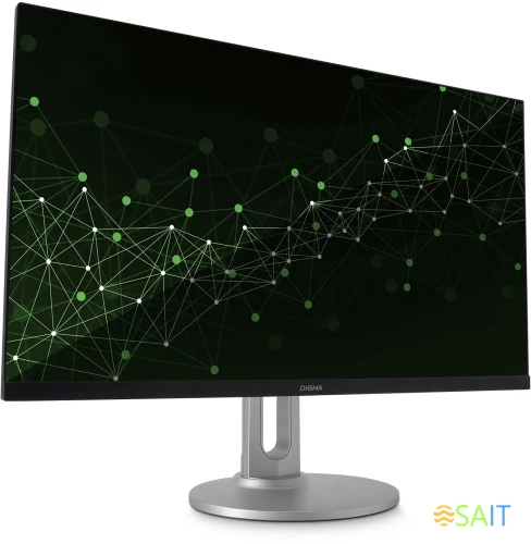 Монитор Digma 27" Progress 27P705Q черный IPS LED 5ms 16:9 HDMI M/M матовая HAS 300cd 178гр/178гр 2560x1440 75Hz FreeSync DP 2K 6.1кг