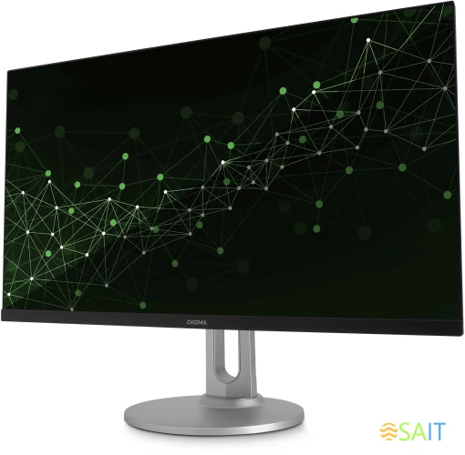 Монитор Digma 27" Progress 27P705Q черный IPS LED 5ms 16:9 HDMI M/M матовая HAS 300cd 178гр/178гр 2560x1440 75Hz FreeSync DP 2K 6.1кг