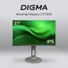 Монитор Digma 27" Progress 27P705Q черный IPS LED 5ms 16:9 HDMI M/M матовая HAS 300cd 178гр/178гр 2560x1440 75Hz FreeSync DP 2K 6.1кг