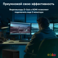 ПК IRU Planio 310H6SEV MT i5 12400 (2.5) 16Gb SSD512Gb UHDG 730 FreeDOS GbitEth 400W черный (RUS) (2109280)