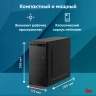 ПК IRU Planio 310H6SEV MT i5 12400 (2.5) 16Gb SSD512Gb UHDG 730 FreeDOS GbitEth 400W черный (RUS) (2109280)