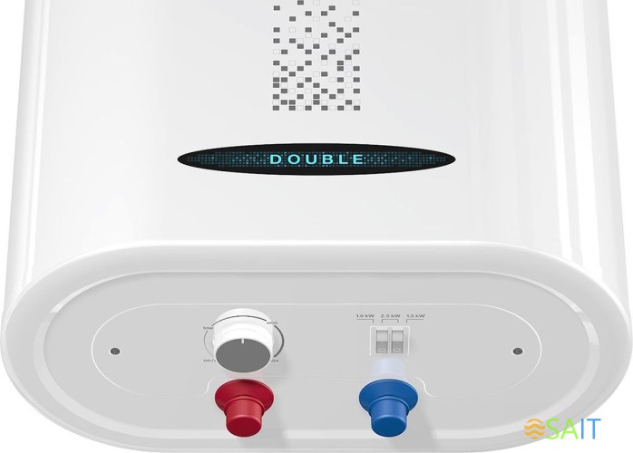 Водонагреватель Thermex Double 30 2.5кВт 30л электрический настенный/белый