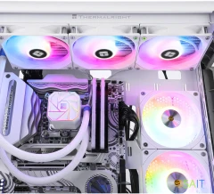 Система водяного охлаждения Thermalright Aqua Elite 360 V3 ARGB Soc-AM5/AM4/1151/1200/2066/1700 белый 4-pin 25.6dB Al Ret (A-ELITE-WH-360-ARGB-V3)