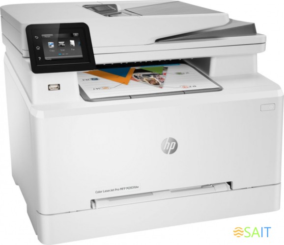 МФУ лазерный HP Color LaserJet Pro M283fdw (7KW75A) A4 Duplex Net WiFi белый
