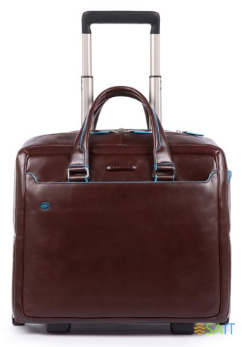 Сумка дорожная Piquadro BLUE SQUARE (BV4729B2/MO) 40x36x16см 20л. 2.584кг. кожа красное дерево