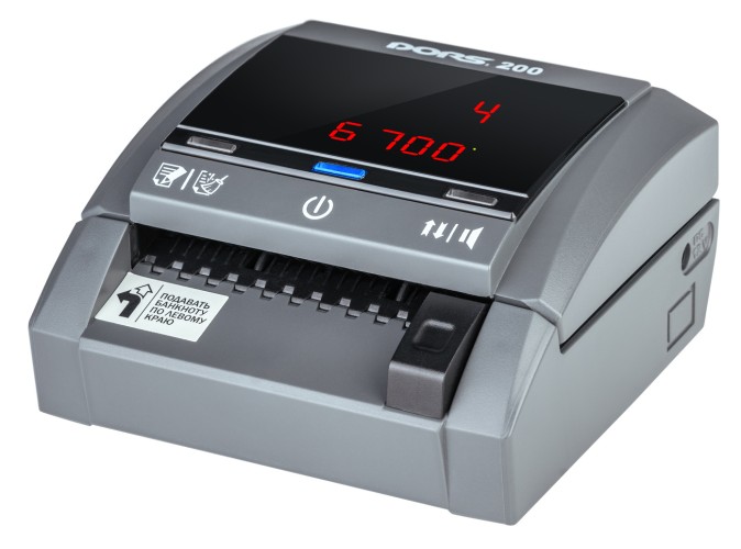 Детектор банкнот Dors 200 FRZ-041626 автоматический рубли АКБ