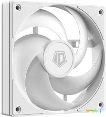 Вентилятор для корпуса ID-Cooling AS-120-W 120х120x25 белый 4-pin 27.2дБ Ret