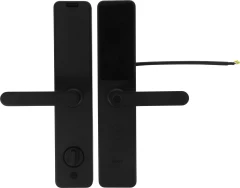 Умный замок Aqara A100 Zigbee врезной разбл.отпеч.паль. черный (ZNMS02ES)