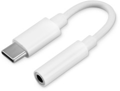 Переходник Buro BHP TPC-JCK Jack 3.5 (f)-USB Type-C (m) белый