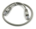 Патч-корд Buro UTP 4 пары cat.5E CCA molded 0.5м серый RJ-45 (m)-RJ-45 (m) (UTP-5E-0,5M-G)