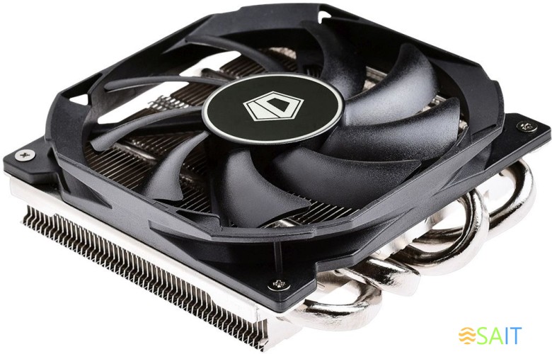 Устройство охлаждения(кулер) ID-Cooling IS-30 Soc-AM4/1151/1200/1700 черный 4-pin 17-36dB Al+Cu 100W 297gr Ret