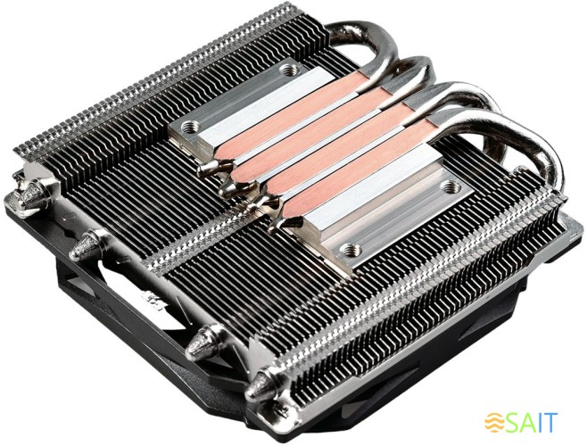 Устройство охлаждения(кулер) ID-Cooling IS-30 Soc-AM4/1151/1200/1700 черный 4-pin 17-36dB Al+Cu 100W 297gr Ret