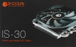 Устройство охлаждения(кулер) ID-Cooling IS-30 Soc-AM4/1151/1200/1700 черный 4-pin 17-36dB Al+Cu 100W 297gr Ret