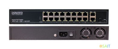 Коммутатор Osnovo SW-61621(300W) 300W неуправляемый