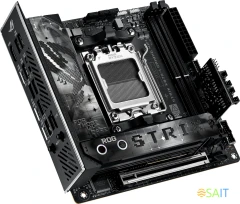 Материнская плата Asus ROG STRIX X870-I GAMING WIFI SocketAM5 AMD X870 2xDDR5 mini-ITX AC`97 8ch(7.1) 2.5Gg RAID+HDMI