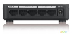 Коммутатор Zyxel GS-105SV2-EU0101F 5x1Гбит/с неуправляемый