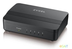 Коммутатор Zyxel GS-105SV2-EU0101F 5x1Гбит/с неуправляемый