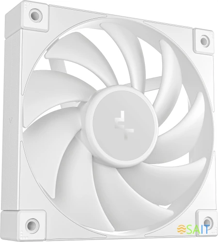 Вентилятор для корпуса Deepcool FD12 120х120x25 белый 4-pin 27.6дБ (R-FD12-WHNPN1-G) Ret