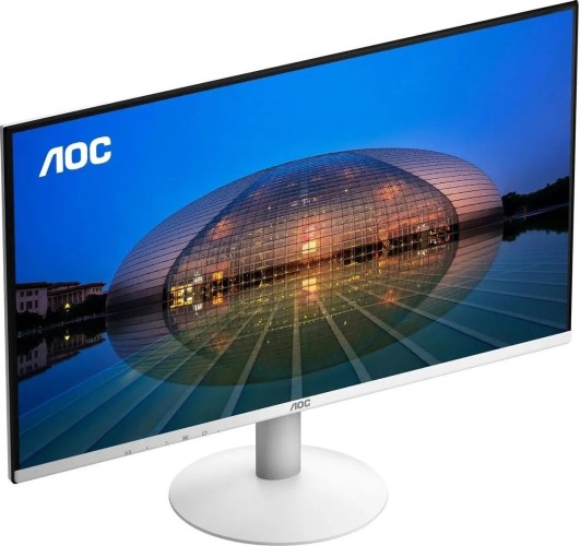 Монитор AOC 24B30H3/BW 23.8'', 1920x1080, IPS, 120hz, 20M:1, 300cd, 4ms, VGA, HDMI 1.4, VESA, 3Y, White AOC 24B30H3/BW