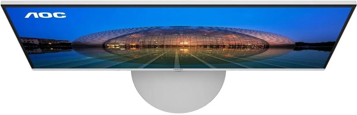 Монитор AOC 24B30H3/BW 23.8'', 1920x1080, IPS, 120hz, 20M:1, 300cd, 4ms, VGA, HDMI 1.4, VESA, 3Y, White AOC 24B30H3/BW