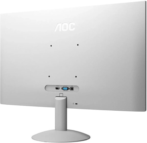 Монитор AOC 24B30H3/BW 23.8'', 1920x1080, IPS, 120hz, 20M:1, 300cd, 4ms, VGA, HDMI 1.4, VESA, 3Y, White AOC 24B30H3/BW
