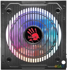 Блок питания Bloody ATX 700W BD-PS700W 80 PLUS WHITE (20+4pin) APFC 120mm fan color LED 6xSATA RTL