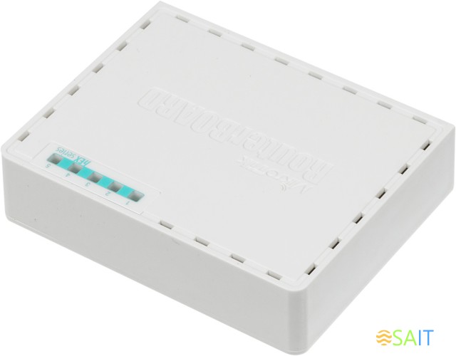Роутер MikroTik hEX lite (RB750R2) 10/100BASE-TX белый