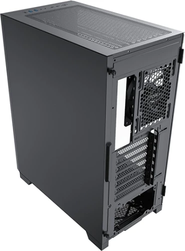 Корпус Montech Sky One Lite черный без БП ATX 5x120mm 5x140mm 2xUSB3.0 audio bott PSU