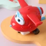 Точилка для карандашей механическая Deli EH517 Super Wings 1 отверстие пластик красный коробка