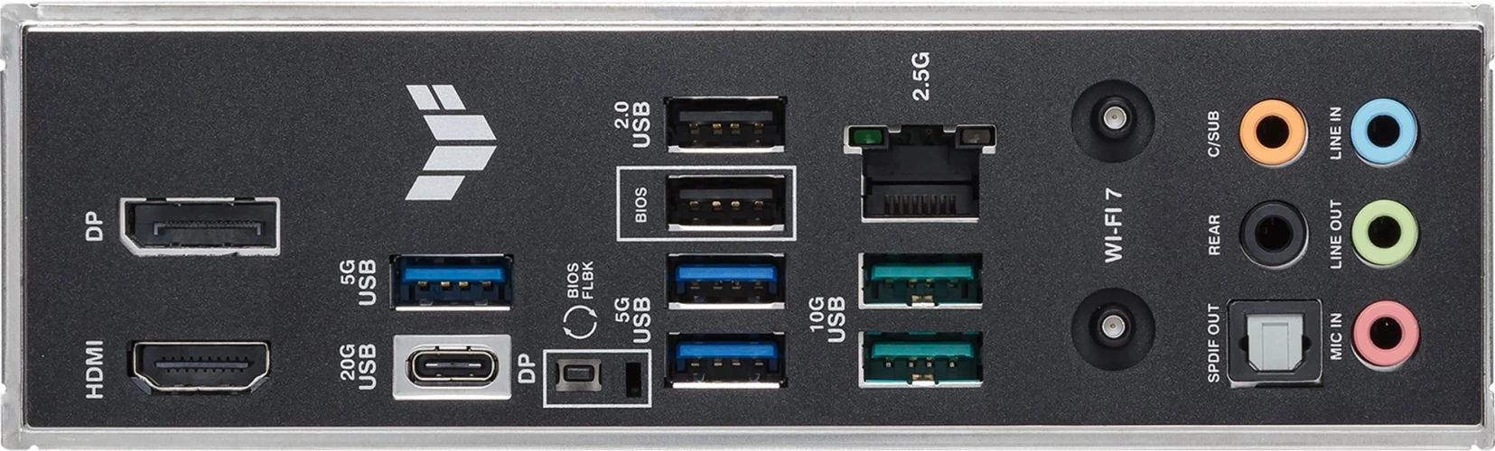 Материнская плата Asus TUF GAMING B860-PLUS WIFI Soc-1851 Intel B860 4xDDR5 ATX AC`97 8ch(7.1) 2.5Gg RAID+HDMI+DP